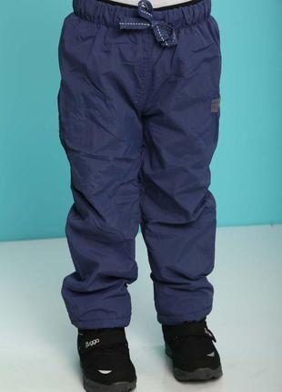 Демисезонные штаны на флисе р.86,134 на холодную осень/еврозиму чехия3 фото
