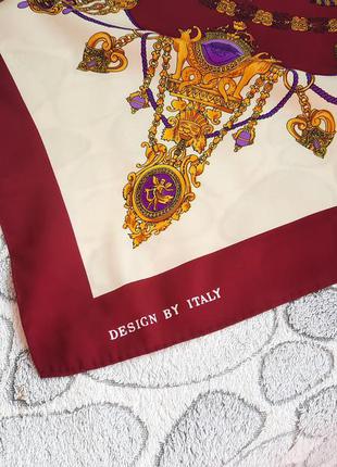 Итальянский шёлковый платок4 фото