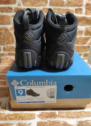 Ботинки кожаные columbia woodburn chukka wp 42р теплые, омni-heat3 фото