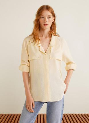 Стильная рубашка вискоза
