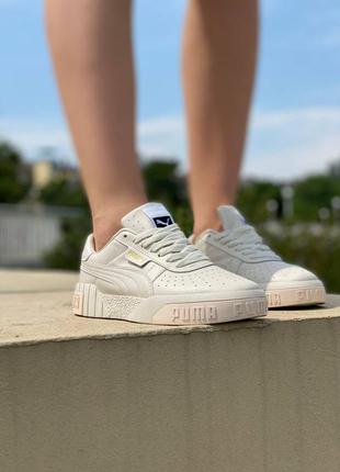 Кроссовки puma cali beige1 фото