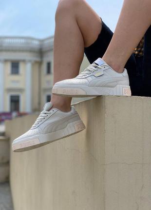 Кроссовки puma cali beige4 фото