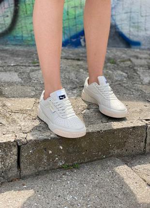 Кроссовки puma cali beige8 фото