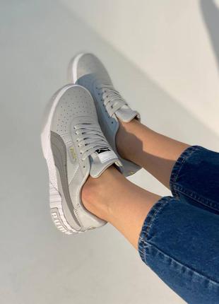 Кроссовки 
puma cali grey10 фото