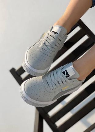 Кроссовки 
puma cali grey7 фото