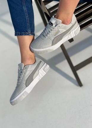 Кроссовки 
puma cali grey6 фото