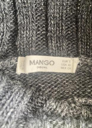 Тёплый свитер mango р.xs4 фото