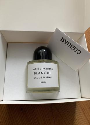 Женские духи byredo blanche tester 100 ml.3 фото