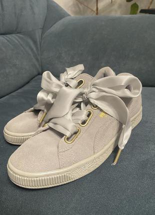 Кроссовки puma fenty by rihanna серые