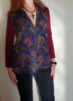 Стильная элегантная блузка sandro (сандро), франция