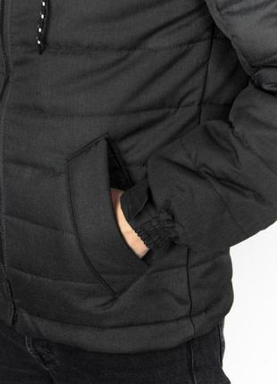 Куртка alaska черная8 фото