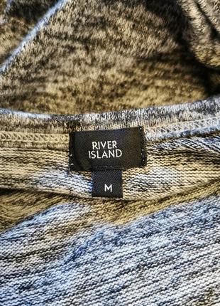 Джемпер river island оверсайз меланж меланжевый6 фото