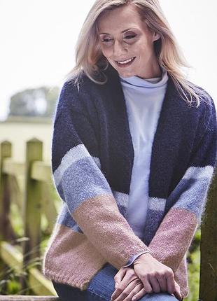 Шикарний мохер/шерсть кардиган/ кофта james alexander, рѕ, сток