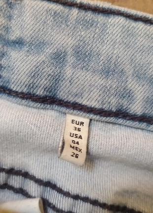 Джинси zara medium rise, 36(4 usa) розмір6 фото