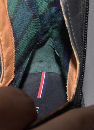 Tommy hilfiger carlos 14a ботинки мужские кожаные утепленные. индия. оригинал. 42-43 р./28 см.5 фото