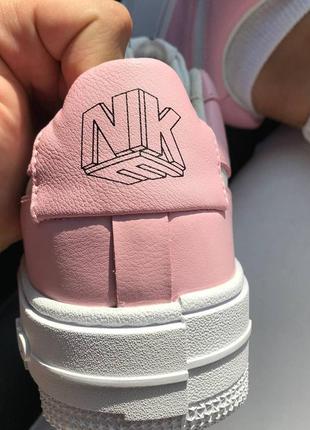 Nike pixel pink          кожаные кроссовки весна осень6 фото