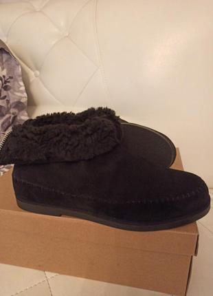 Натуральные зимние ботинки, размер 9.57 фото