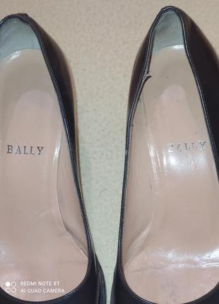 Кожаные туфли от премиум бренда bally6 фото