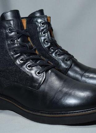 Zign ботинки мужские кожаные. италия. португалия. оригинал. 42-43 р./27.8 см.2 фото