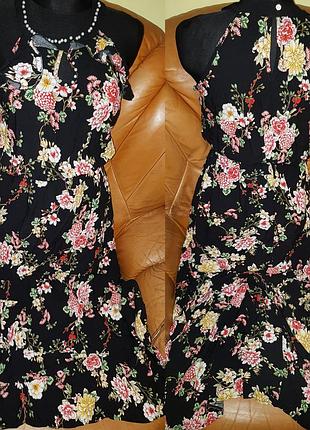 Чорна сукня максі papillonne м-л квіти