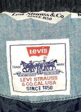 Винтажная мужская шерстяная куртка/рубашка levi's | levis vintage3 фото