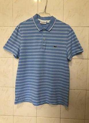 Чоловіча футболка поло сорочка lacoste