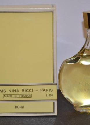 Nina ricci  l`air du temps 100 ml 🌹vintage розкіш🌹3 фото