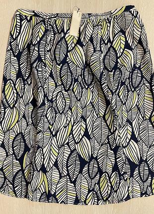 Очень красивая и стильная брендовая юбка...100% лён.