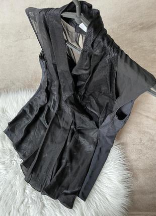 Женская шикарная дизайнерская блуза туника блузка schumacher5 фото