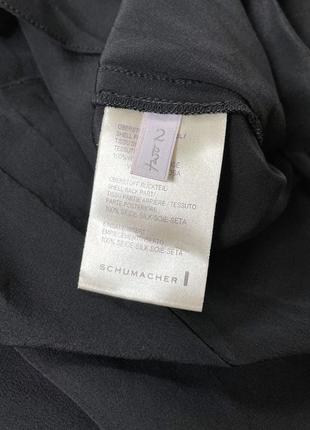 Женская шикарная дизайнерская блуза туника блузка schumacher10 фото
