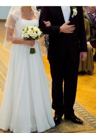 Свадебное платье в греческом стиле2 фото