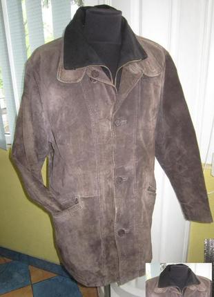 Велика чоловіча шкіряна куртка rover and lakes. німеччина. лот 219