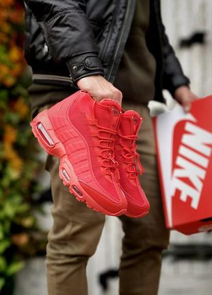 Nike air max 95 triple red 2025