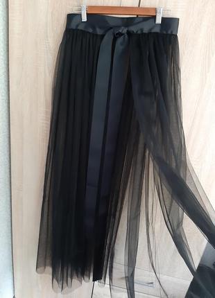 Привлекательная юбка шлейф👻🖤
