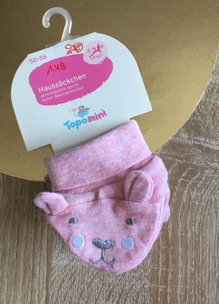 Носочки - пинетки для новорожденных1 фото