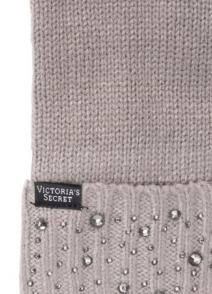 Комплект шапочка и перчатки victoria's secret оригинал8 фото