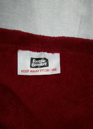 Плед одіяло footsie blanket 6