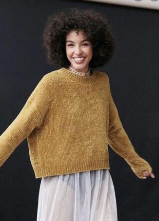 Очень красивый и стильный брендовый вязаный свитер 21-22.