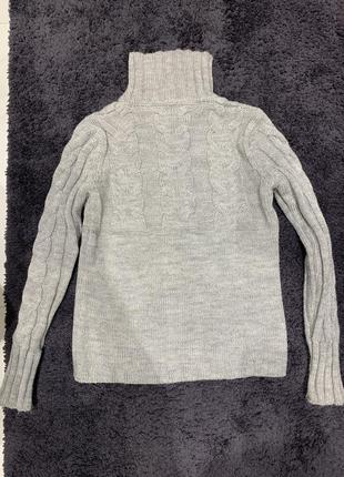 Кардиган, свитер, кофта на пуговицах 70% шерсть4 фото