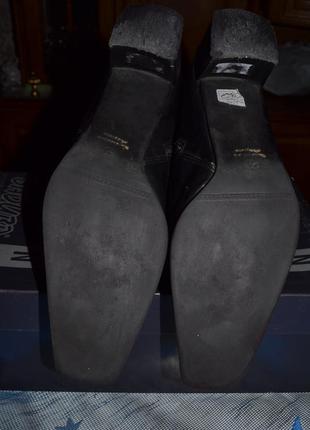 Кожаные ботиночки, полусапожки зимние, 41 размер5 фото