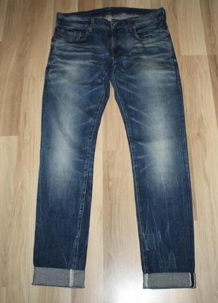 Чоловічі джинси g star raw selvedge