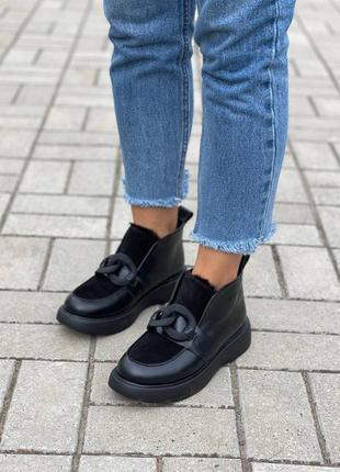 Лоферы loro зима