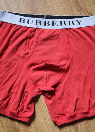 Боксерки трусы мужские burberry