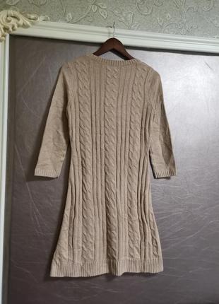 Вязаное платье, туника5 фото