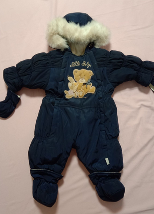 Комбинезон garden baby 2-в-1 зимний - деми 68 см