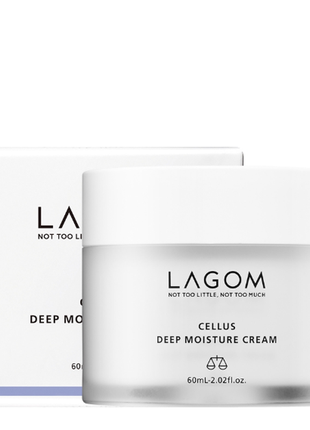 Глубоко увлажняющий крем lagom cellus deep moisture cream1 фото