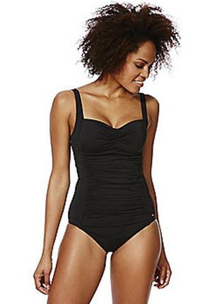 Слитный купальник, моделирующий фигуру с uf-защитой, tchibo(германия), разм.наш: 44-46 (36-38евро)