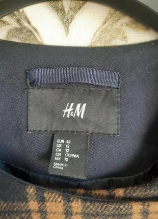 Пальто бренд h&m, размер  евро 423 фото