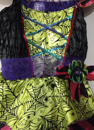 Карнавальна сукня на хелловін3 фото
