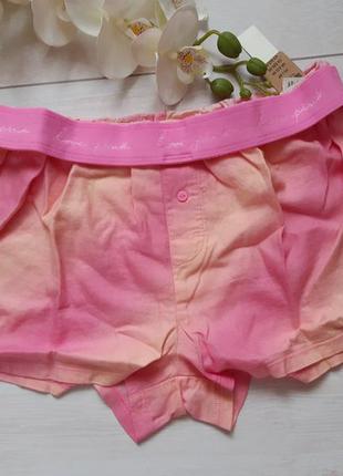 Шорты пижамные pink victoria’s secret виктория сикрет шортики